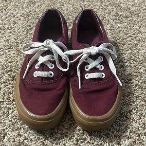 Vans Authentic Burgundy Women’s Shoe